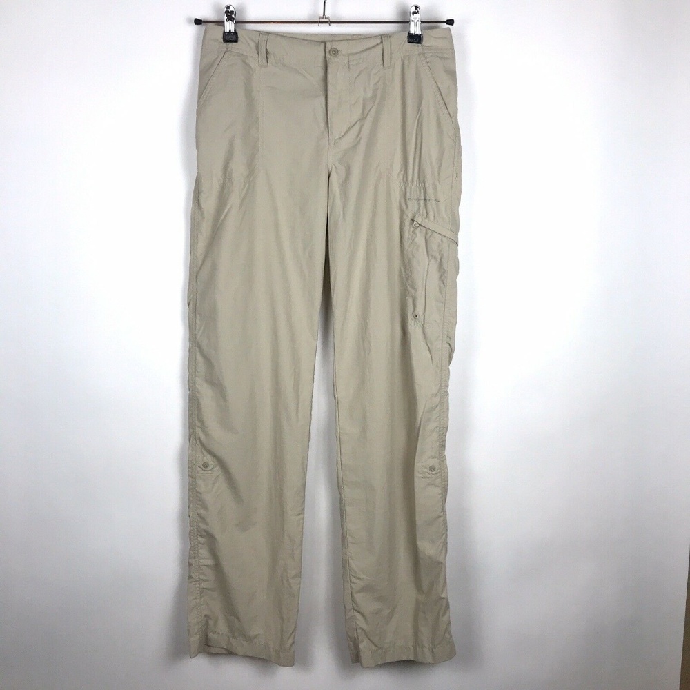 Columbia Khaki PFG Omni Shade Convertible Pants